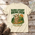 Slow & Steady Hiking Crew – T-Shirt Unisex