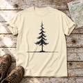 Fichte am Horizont – T-Shirt Unisex