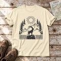 Steinbock am Bergsee – T-Shirt Unisex