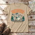 Trittsicher. Theoretisch. – T-Shirt Unisex
